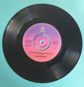 Simon May - N.45627 - The Summer Of My Life (Side A & B) 1976 (241) - Picture 1 of 4