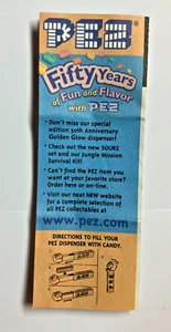 Pez Vintage Fifty Years of Fun and Flavor insert with special edition offers HTF - Picture 1 of 5