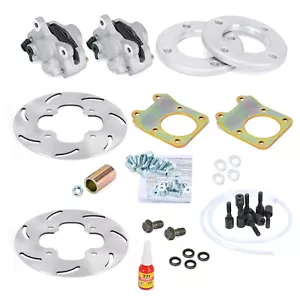 Disc Brake Conversion Kit Front for Honda Foreman 450 TRX450 FE/FM/ES/S 1992-99 - Picture 1 of 17