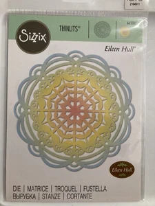 Sizzix Thinlits Die By Eileen Hull-Heart Mandala -665587 - Picture 1 of 3