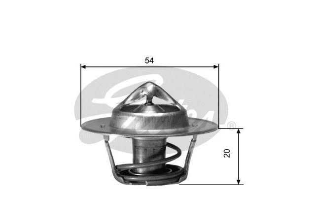 Termostato Gates para Ford Falcon 72-73 5.8 V8 GT 351ci (XA,XB,XC) TH00188G1 Foto 1 de 1