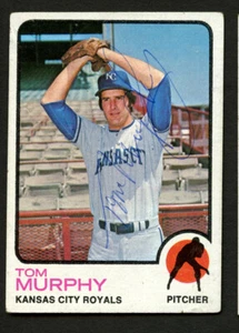 Tom Murphy #539 signed autograph auto 1973 Topps Baseball Trading Card - Picture 1 of 2