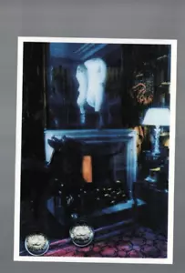 CHANEL ACCESSORIES 1996 postcard , FIREPLACE , BUTTONS - Foto 1 di 1