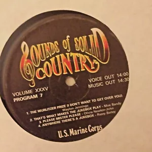 RADIO SHOW: USMC COUNTRY GOLD 35-7 OLIVIA NEWTON-JOHN, SYLVIA, ROSANNE CASH - Picture 1 of 4