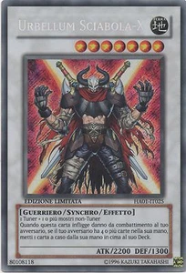 YU GI OH URBELLUM SCIABOLA X • HA01 • SEGRETA - Picture 1 of 1