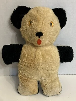 Vintage Teddy Bear Plush Animal 9.5”inches Tall x 7.75” Inches Wide - Image 1 of 4