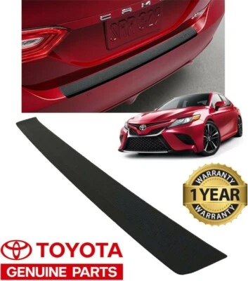 Protector de parachoques trasero negro Camry 2018-2023 original OEM PT929-03181 Foto 1 de 3