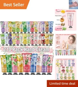 210Pack Hand Cream Gifts Set For Women, Hand Lotion Travel Size for Dry Crack... - Picture 1 of 8