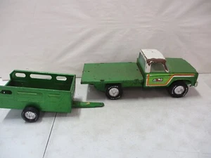Nylint Farms Stake Bed Truck and Trailer - Imagen 1 de 6