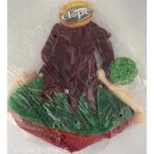 Elf Ears Hat Red Green Velvet Santa Helper Bells Pompom Christmas Holiday Party  - Picture 1 of 4