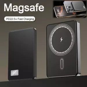 5000/10000mAh Powerbank PD22,5W Schnellladen Magnetisch Kabellos Handy Ladegerät - Bild 1 von 14