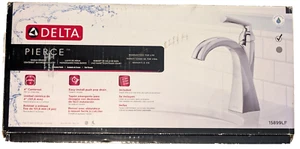 Single Hole Single-Handle Bathroom Faucet in Chrome 15899LF - Picture 1 of 5