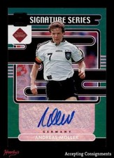 2021-22 Donruss Signature Series Green #11 Andreas Moller Autograph AUTO GERMANY