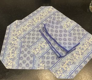Longaberger Tovagliette Provinciali Paisley Blu 2 Tappetini 2 Tovaglioli - Foto 1 di 4