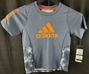 adidas Boy's Short Sleeve Athletic Top NWT - Picture 1 of 4