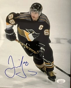 Jaromir Jagr Autographed 8x10 Penguins Photo (JSA) - Picture 1 of 1