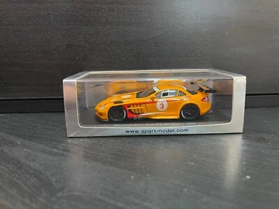 1/43 MERCEDES BENZ SLR #3 GT TROPHY 2008 HUMMEL SPARK S1026 - Immagine 1 di 4