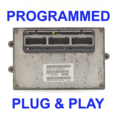 Jeep Wrangler TJ 2002 4,0 M/T ECU ECM PCM MÓDULO DE CONTROL DEL MOTOR P56041945AG Foto 1 de 4