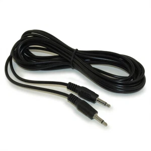 12 pieds 3,5 mm SLIM MONO TS (2 conducteurs) câble audio mâle vers mâle - Photo 1/3