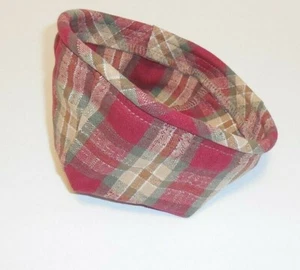 Longaberger Blackberry Basket Liner ONLY Orchard Park Plaid New 2305481 - Picture 1 of 2