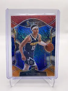2020-21 Panini Select #84 RJ Hampton Concourse Red White Orange Shimmer Rookie - Picture 1 of 2
