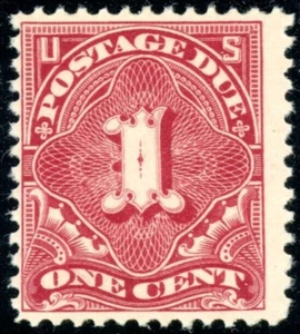USA J32 MINT NH 1c POSTAGE DUE CAT $240 - Picture 1 of 1