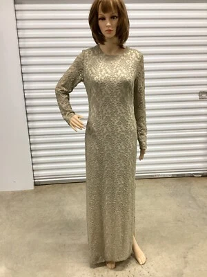 Ralph Lauren Evening Lace Gown Formal Size 6 - Image 1 of 4