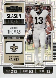 Michael Thomas - 2023 Panini Contenders - Silver Mojo Prizm #74 - Bild 1 von 2