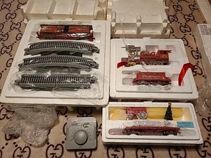 Hawthorne Village Budweiser Bier Urlaub Express Zug Set Meisterwerk Eisenbahnen - Bild 1 von 23