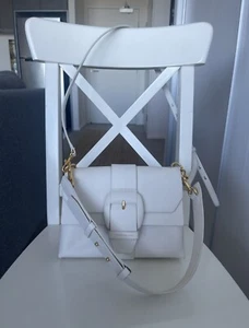 Oroton Frida Medium Satchel - Cream - Picture 1 of 7
