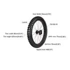 12'' 16'' 70/100-19 2.50-10 Rim Wheels Tires Tyre For Apollo Ssr Coolster Sdg Au