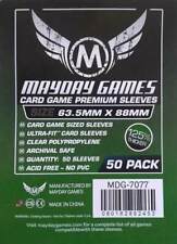 50 Mayday Games Standard Size Board Game Card Sleeves Clear 63.5 x 88mm MDG-7077