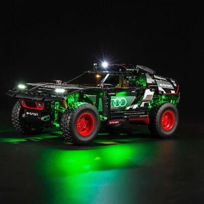 BrickBling LED Licht Kit für LEGO Technic Audi RS Q e-tron Auto 42160 (Standard)