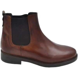 Beatles uomo stivaletto elastico chelsea vera pelle nappa spazzolato marrone fon - Foto 1 di 3