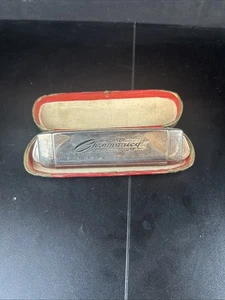 Vintage M. Hohner Chromonica II Deluxe Mundharmonika a'440 - Made in Germany - Bild 1 von 9