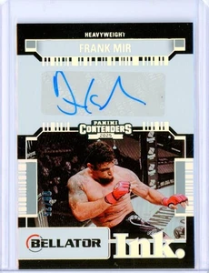 Tinta Bellator plateada Panini Contenders PFL FRANK MIR 2025 autógrafo automático 8/25 - Imagen 1 de 2
