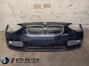BMW 1 Series F20 Pre LCI Front Bumper 668 Jet Black - Picture 1 of 18