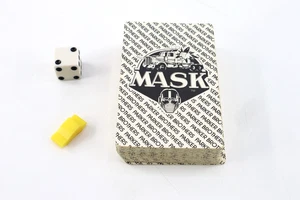 Vtg 1985 M.A.S.K Board Game Parker Brothers Cards, Dice, Token Pawn - Picture 1 of 3