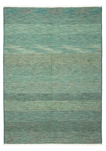 Vintage Hand Woven Carpet 4'5" x 7'10" Traditional Wool Kilim Rug - Picture 1 of 9