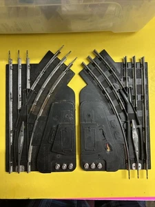 Vintage Louis Marx O27 Ferngesteuertes Weichengleis Paar Zug Zubehör ungeprüft - Bild 1 von 9