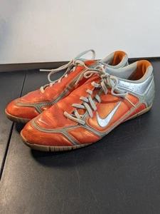 Nike 5 ZoomAir Control AZCII Soccer Shoe Size Men's 12 Orange Zoom Air - Picture 1 of 22