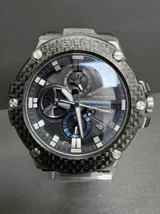 Orologio analogico solare resistente in resina nera CASIO G-SHOCK GST-B100XA-1AJF - Foto 1 di 5
