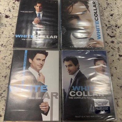 White Collar: Seasons 1-4 (DVD, 2015). Season 2 and 4 are Brand New/Sealed Foto 1 de 4