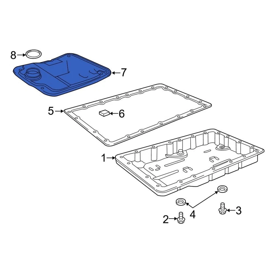 For Mazda MX-5 Miata 2006-2024 Mazda SJ0121500 Transmission Oil Filter Foto 1 de 1