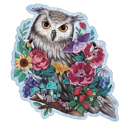 Ravensburger Mysterious Owl Wooden Jigsaw Puzzle 150 Pieces Finished Size: - Image 1 of 4