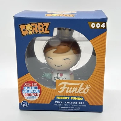 Funko Dorbz Freddy Funko #004 2016 NYCC Edición Limitada 2000 Piezas Nueva Figura Foto 1 de 4