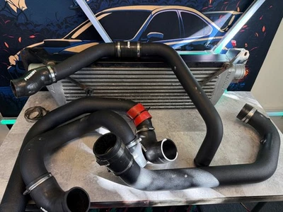 PERRIN performance 3.5” core front mount intercooler kit 2015-2021 Subaru STi VA - Image 1 of 4