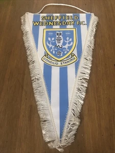sheffield wednesday Wimpel/Pennant/Fanion 🔵⚪️🦉⚪️🔵 Ca. 25x15cm - Bild 1 von 2