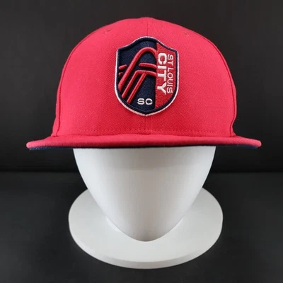 Gorra St. Louis City SC MLS New Era Snapback Logo, Ajustable, Rosa Foto 1 de 4
