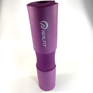 NEALFIT Barbell Pad Squat Pad Squats Squat Bar Pad Purple Ladies Weightlifting - Picture 1 of 7